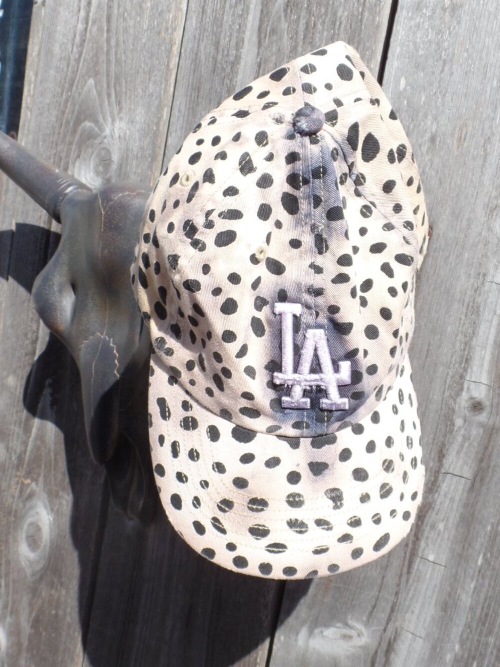 DODGERS Los Angeles Distressed Leopard Cap ‘47 Brand